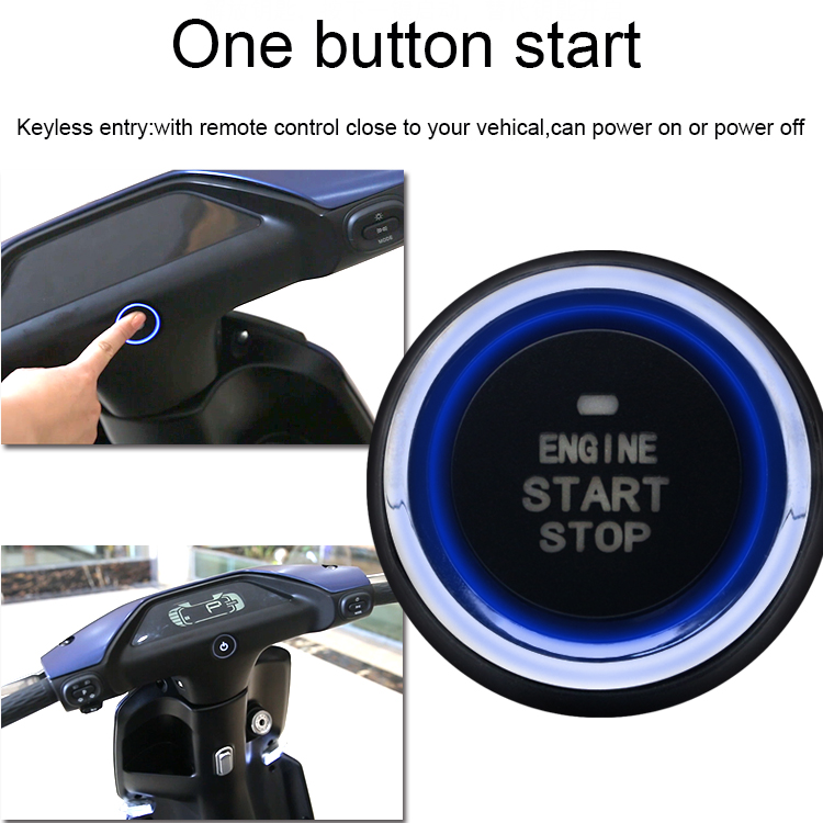 One button start details