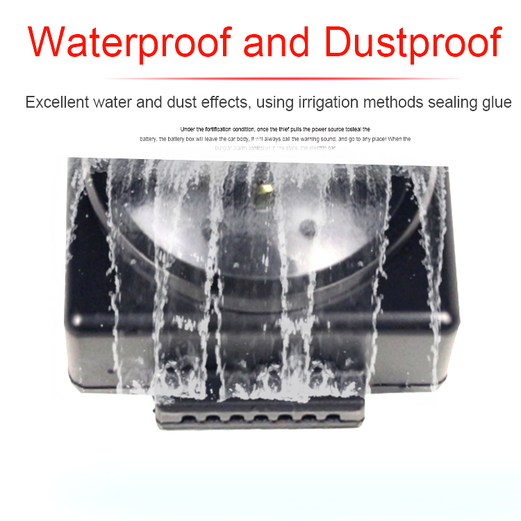 Waterproof and dustproof