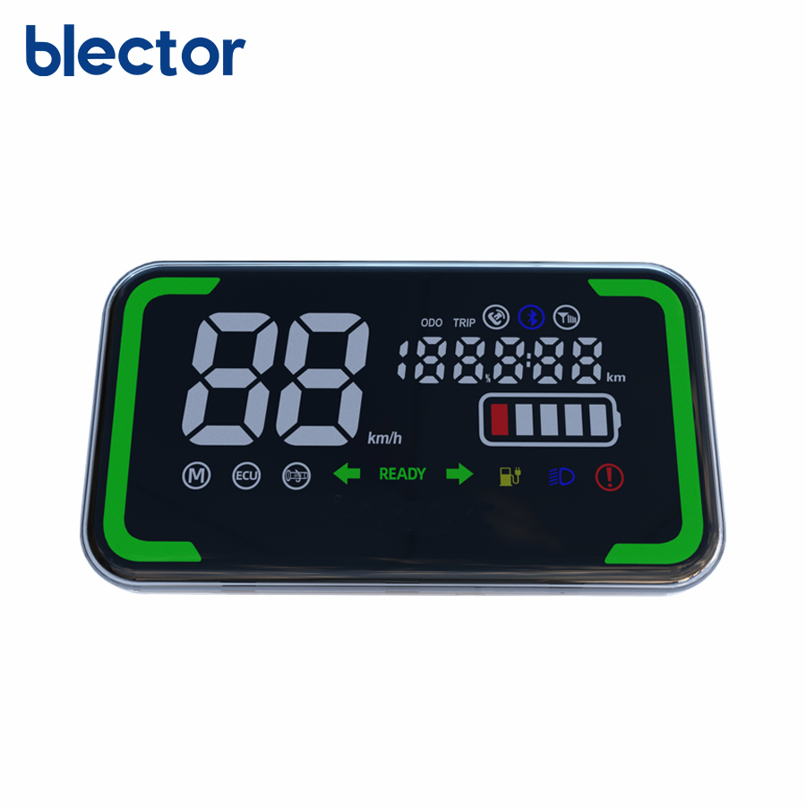 Scooter touch screen LED digital speedometer RJ604